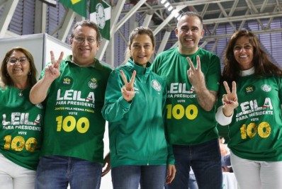 Candidata única, Leila Pereira é eleita presidente do Palmeiras