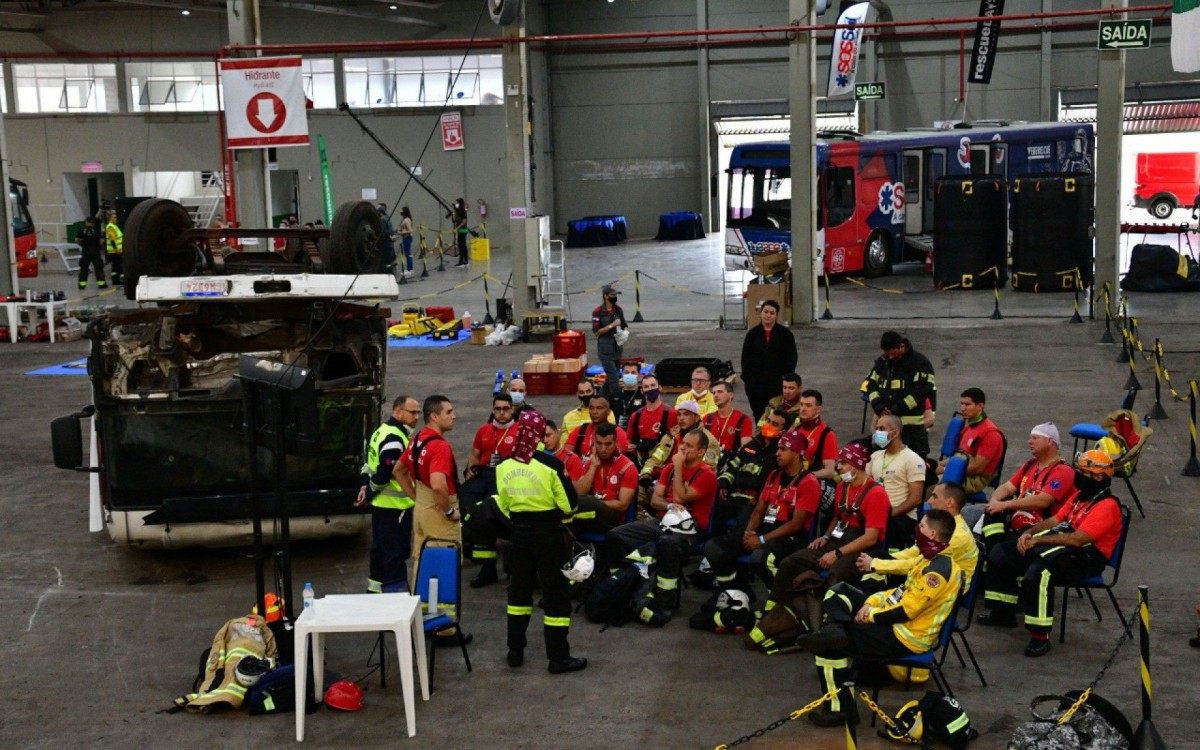  Corpo de Bombeiros RJ participa do Rescue Days Brasil 2021 em Santa Catarina - Divulgação