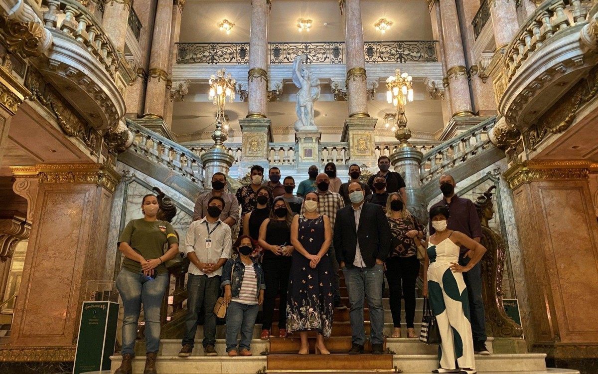 Visita guiada pelo Theatro Municipal - Divulgação