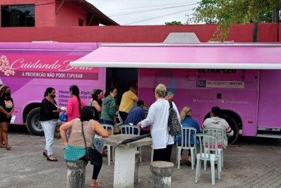 Ônibus Rosa supera as expectativa de atendimento, em Barra de São João