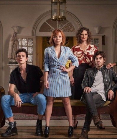 Larissa Manoela e o elenco de 'Lulli', novo filme da Netflix - Divulgação