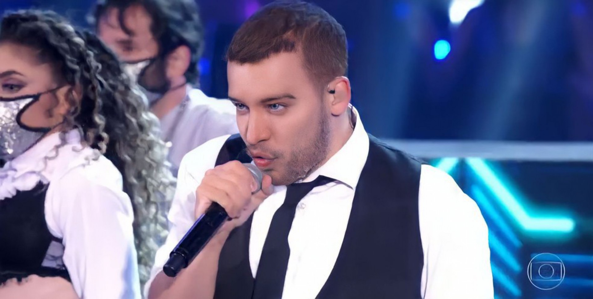 Gloria Groove homenageia Justin Timberlake - RReprodução/Globo