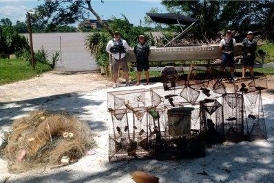 Operação Ágata é deflagrada em Campos para combater pesca ilegal no Rio Paraíba do Sul