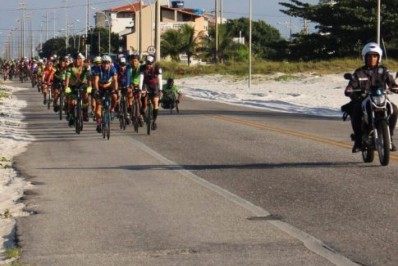 Região dos Lagos recebe ‘Abraço à Lagoa de Araruama’ com pedal de 100km