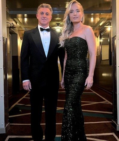 Luciano Huck e Angélica no Emmy Internacional - Reprodução Internet