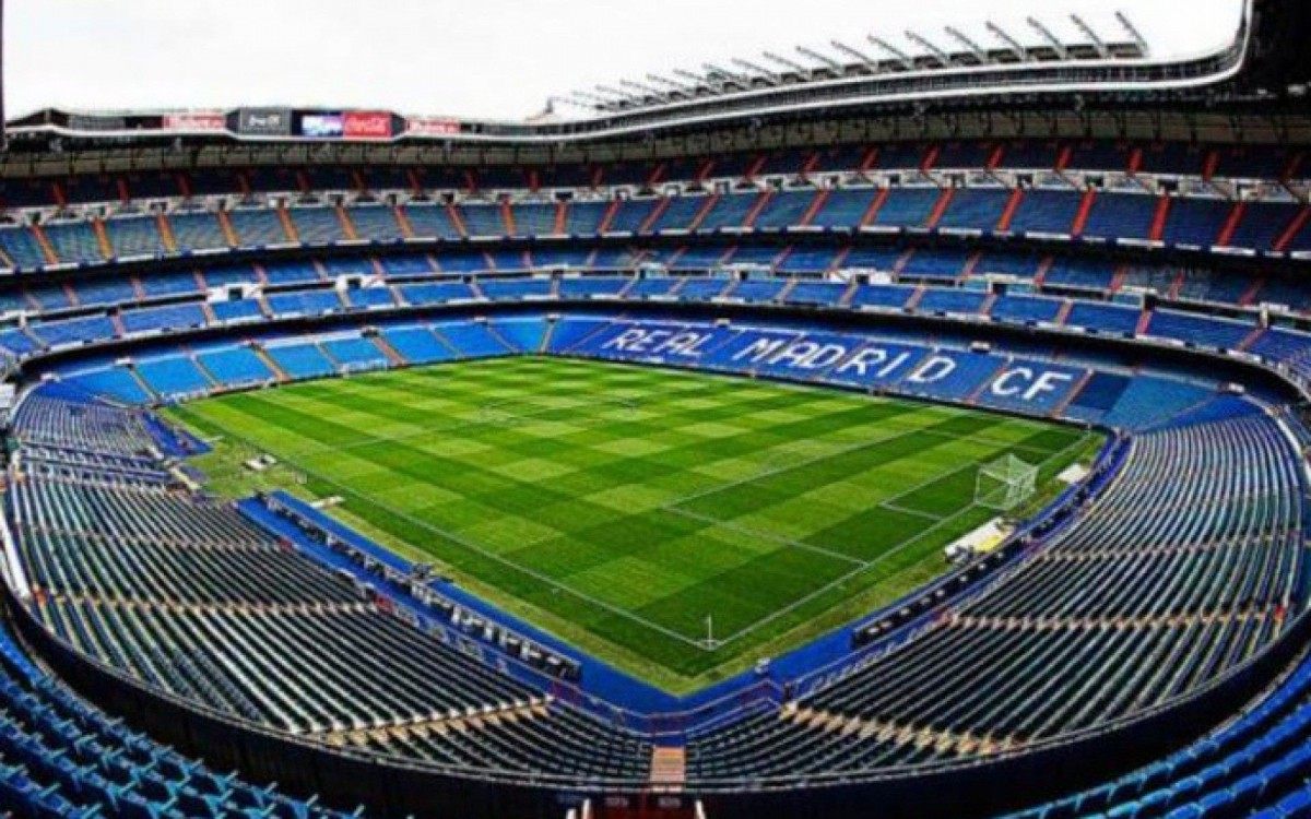 Santiago Bernabéu, estádio do Real Madrid - AFP