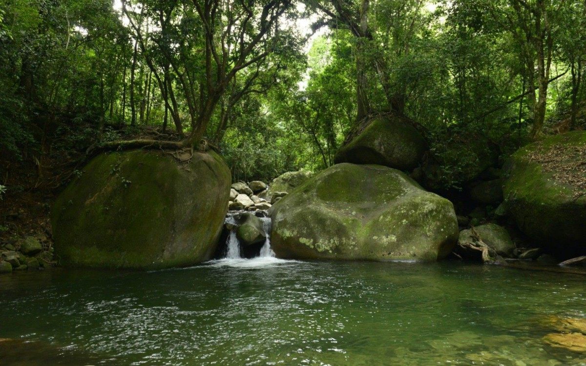 A cachoeira da Concórdia é um ponto turístico de Guapimirim que vale a pena conhecer - Bruno Grosman - Imagem cedida ao O Dia