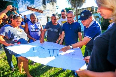 Prefeito de Belford Roxo visita bairros e anuncia obras em diversas regiões