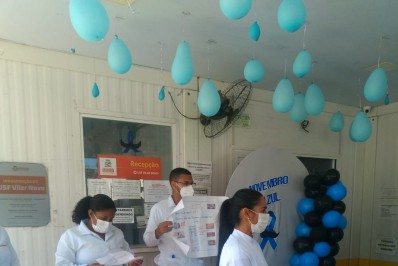 UBS Vilar Novo promoveu evento do Novembro Azul em Belford Roxo