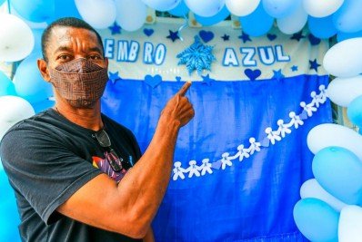 Policlínica Neuza Brizola e UBS Santa Marta realizam ações do Novembro Azul em Belford Roxo