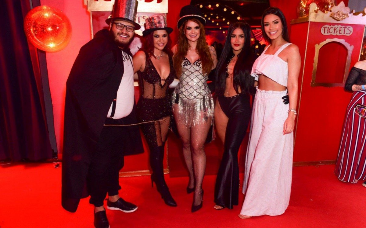 Victor Hugo, Gizelly, Marcela, Flay e Ivy