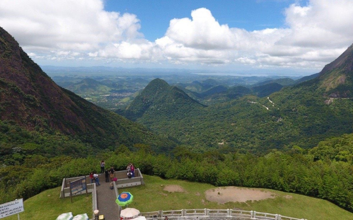 O Mirante do Soberbo oferece uma vista incrível da Serra dos Órgãos - Bruno Grosman - Imagem cedida ao O Dia