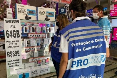 Black Friday: Procon RJ constata irregularidades como ausência de preços e publicidade enganosa em lojas 