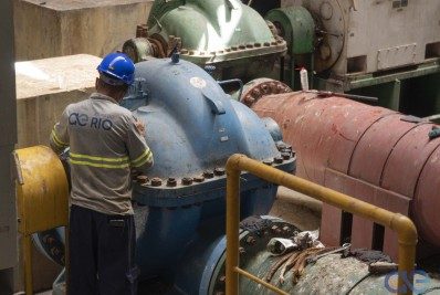 Águas do Rio realiza manobras operacionais no sistema de bombeamento