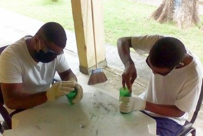 Unidade do Degase Campos realiza projeto de qualificação profissional na área de reciclagem para internos