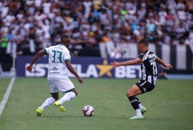 Botafogo arranca empate contra Guarani no Nilton Santos e se despede da Série B