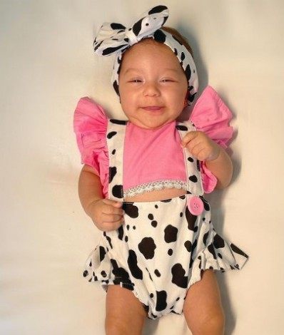 Filha de Lorena Improta e Leo Santana, Liz completa dois meses - reprodução do instagram