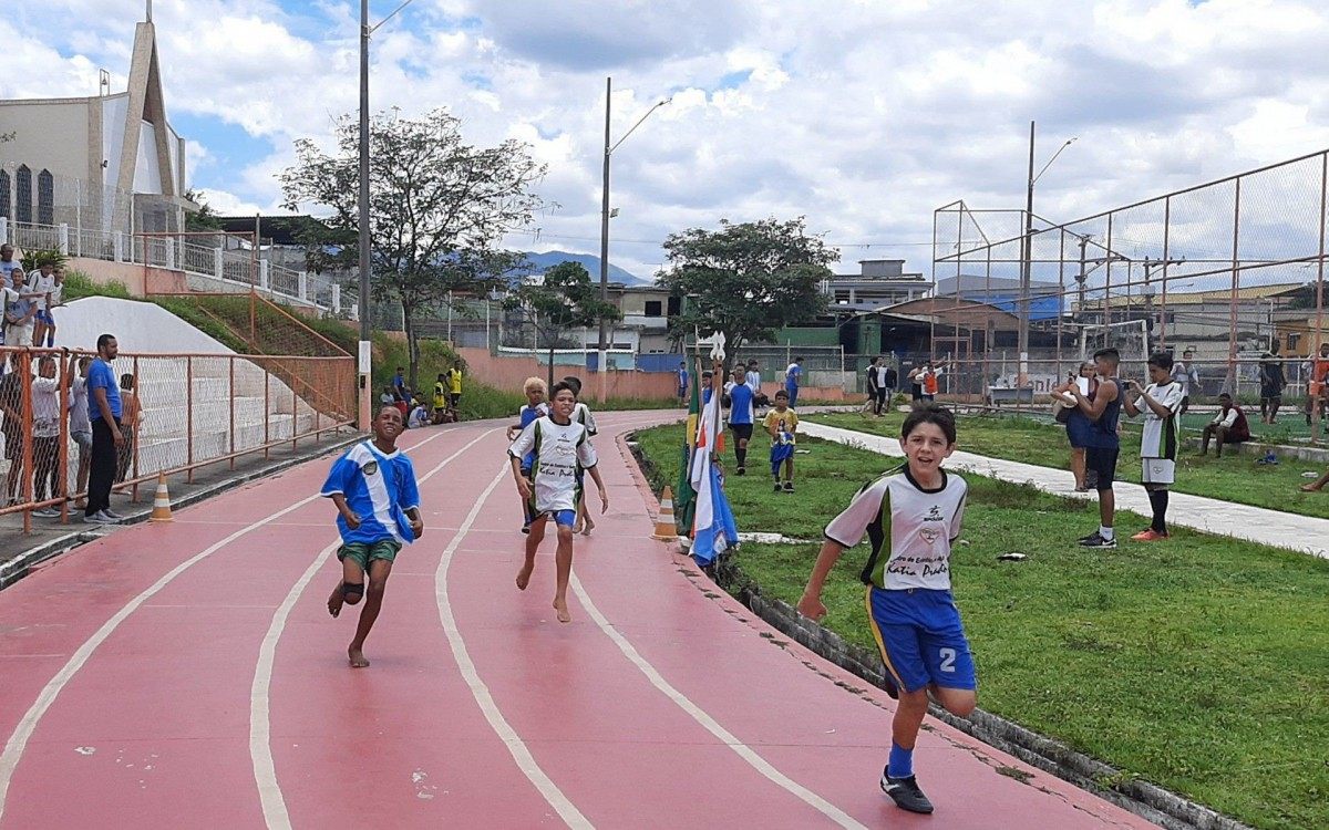 O atletismo fez parte das competi&ccedil;&otilde;es do evento