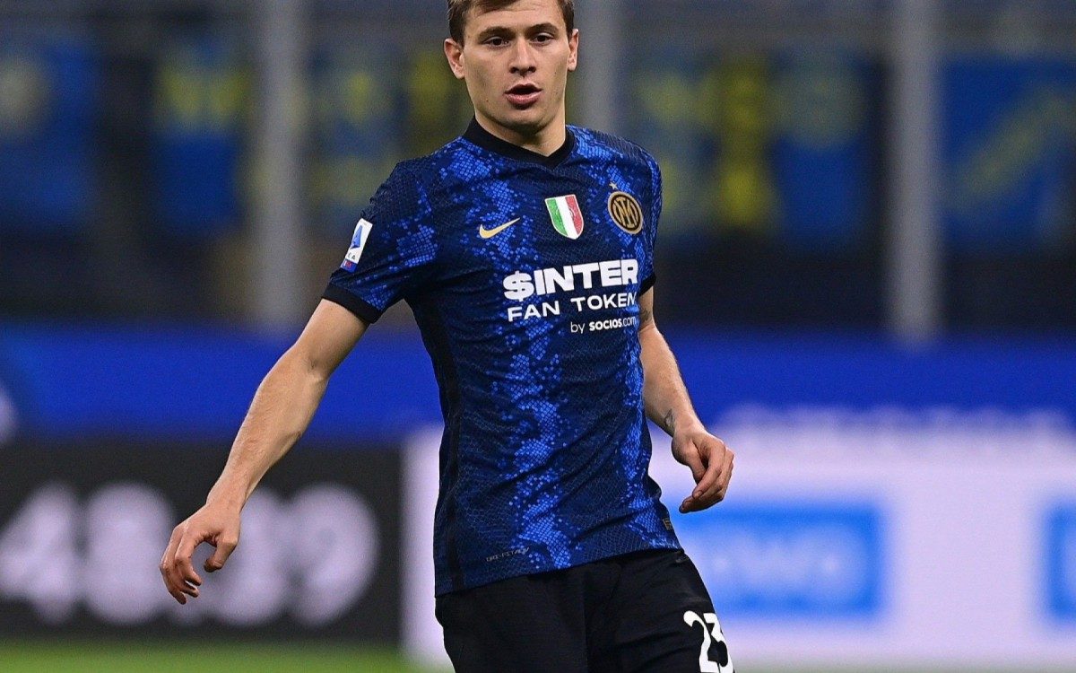Barella em a&ccedil;&atilde;o pela Inter de Mil&atilde;o