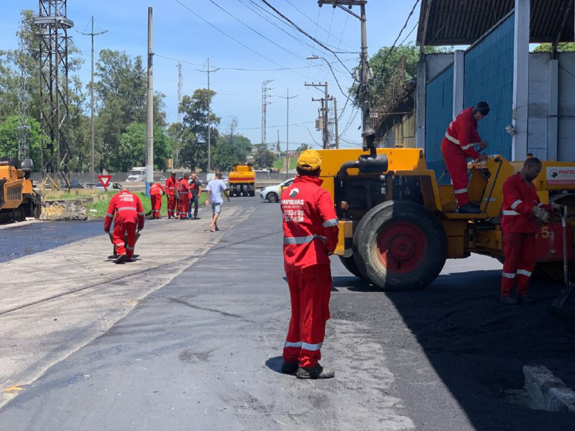 a Semob está realizando intervenções em diversos pontos da cidade - Divulgação