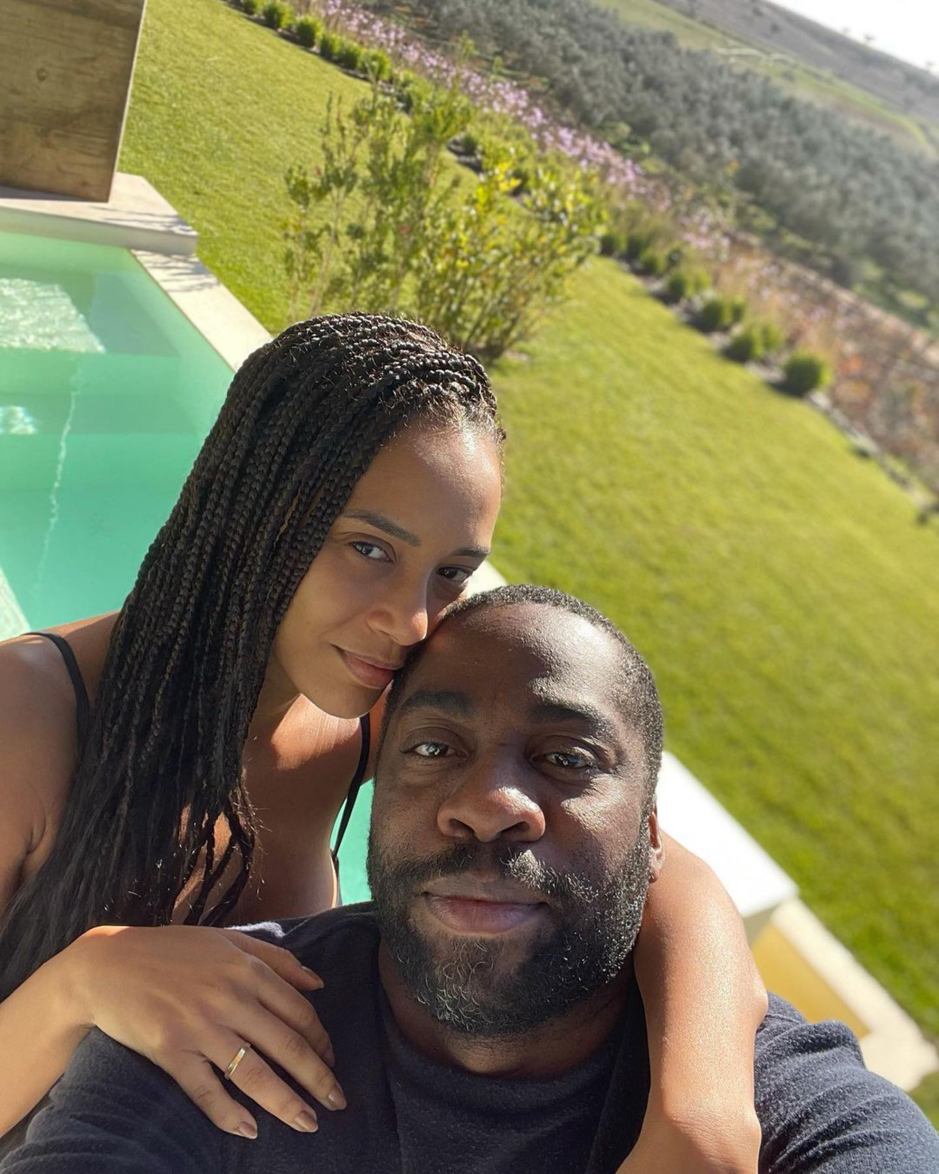 Lázaro Ramos e Taís Araujo em Portugal - Reprodução/Instagram