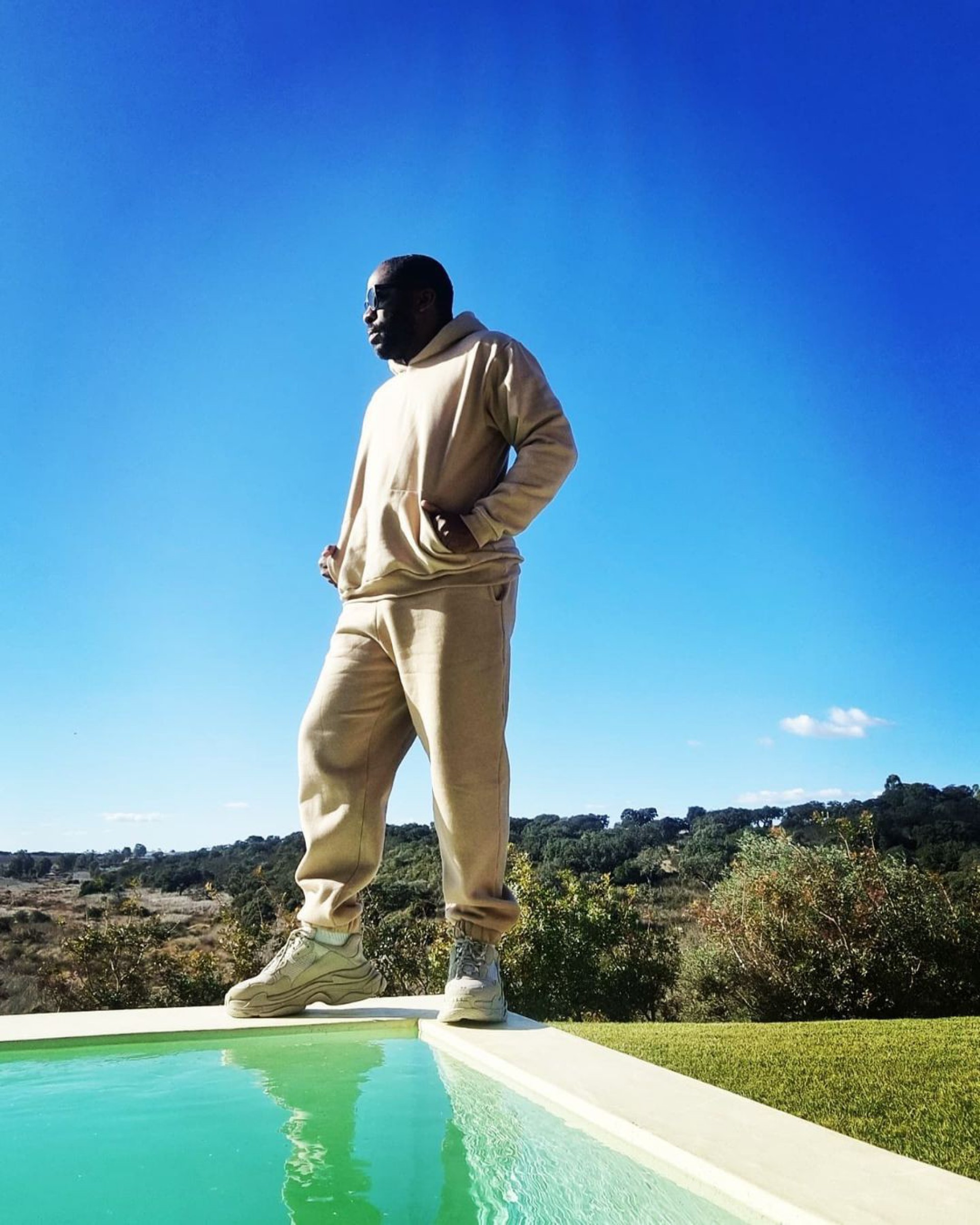 Lázaro Ramos em Portugal - Reprodução/Instagram