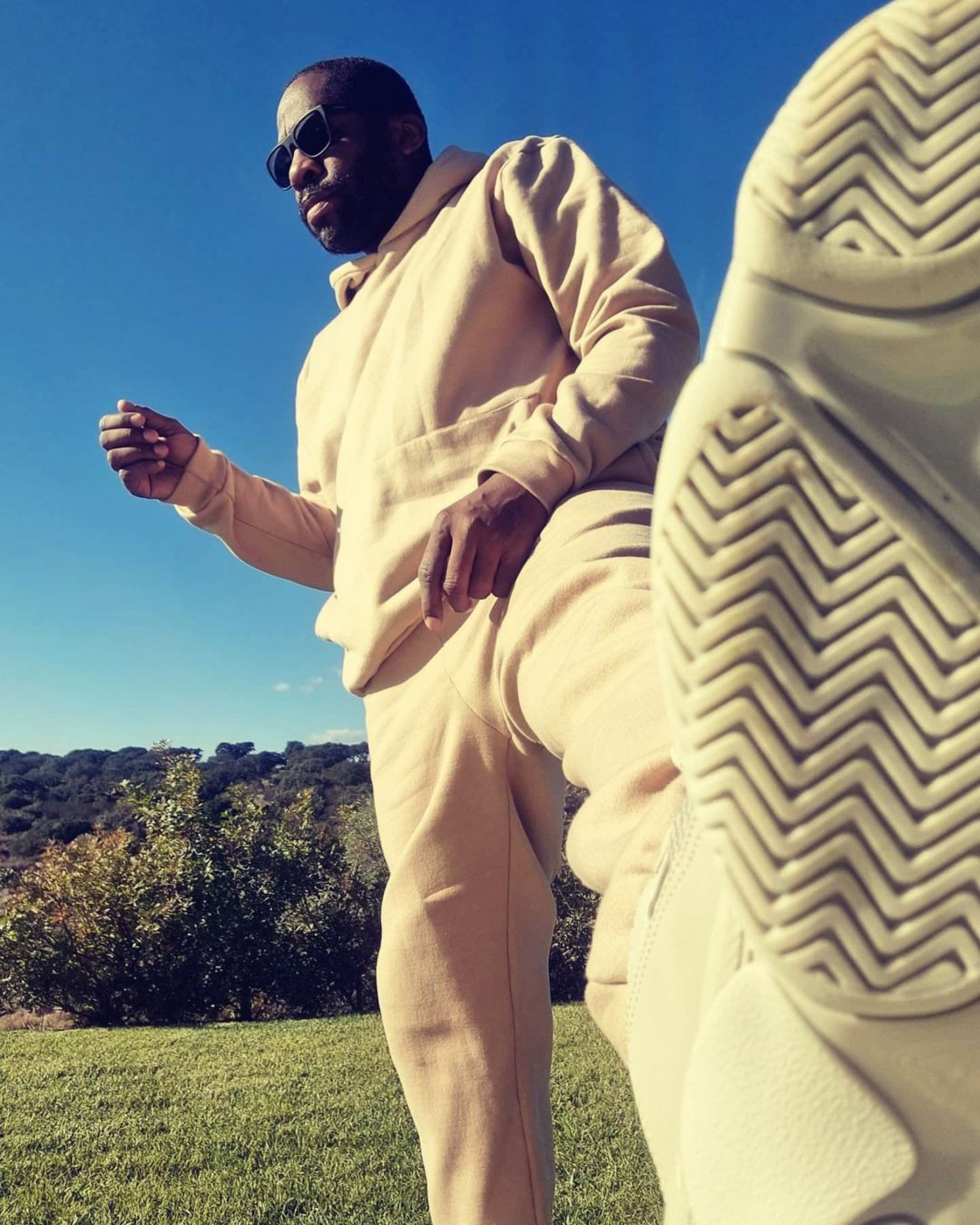 Lázaro Ramos em Portugal - Reprodução/Instagram