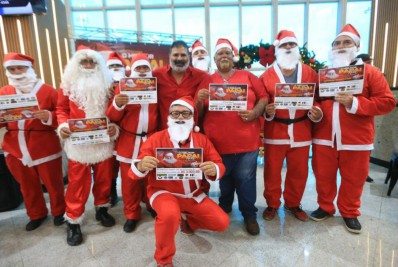 Vencedor do concurso de Papai Noel em Belford Roxo ganha oportunidade de trabalho