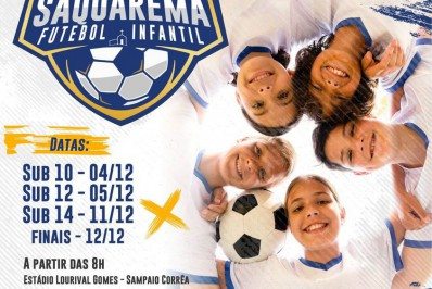 Copa de Futebol Infantil agitará campos de Saquarema