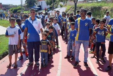 Vila Olímpica de Belford Roxo recebeu atletas Embaixadores do Rei em Olimpíada