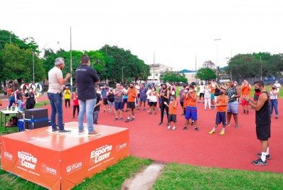 Festival de Atletismo Unificado das Olimpíadas Especiais reúne 50 participantes na Vila Olímpica de Meriti