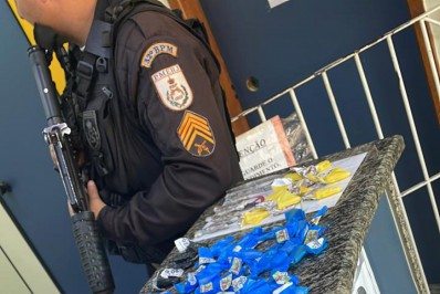 PM prende acusado de tráfico em Rio das Ostras