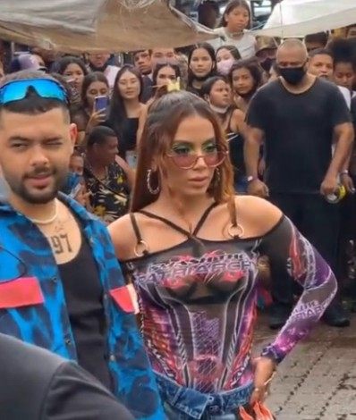 Anitta e Pedro Sampaio gravam clipe em Belém - reprodução do instagram