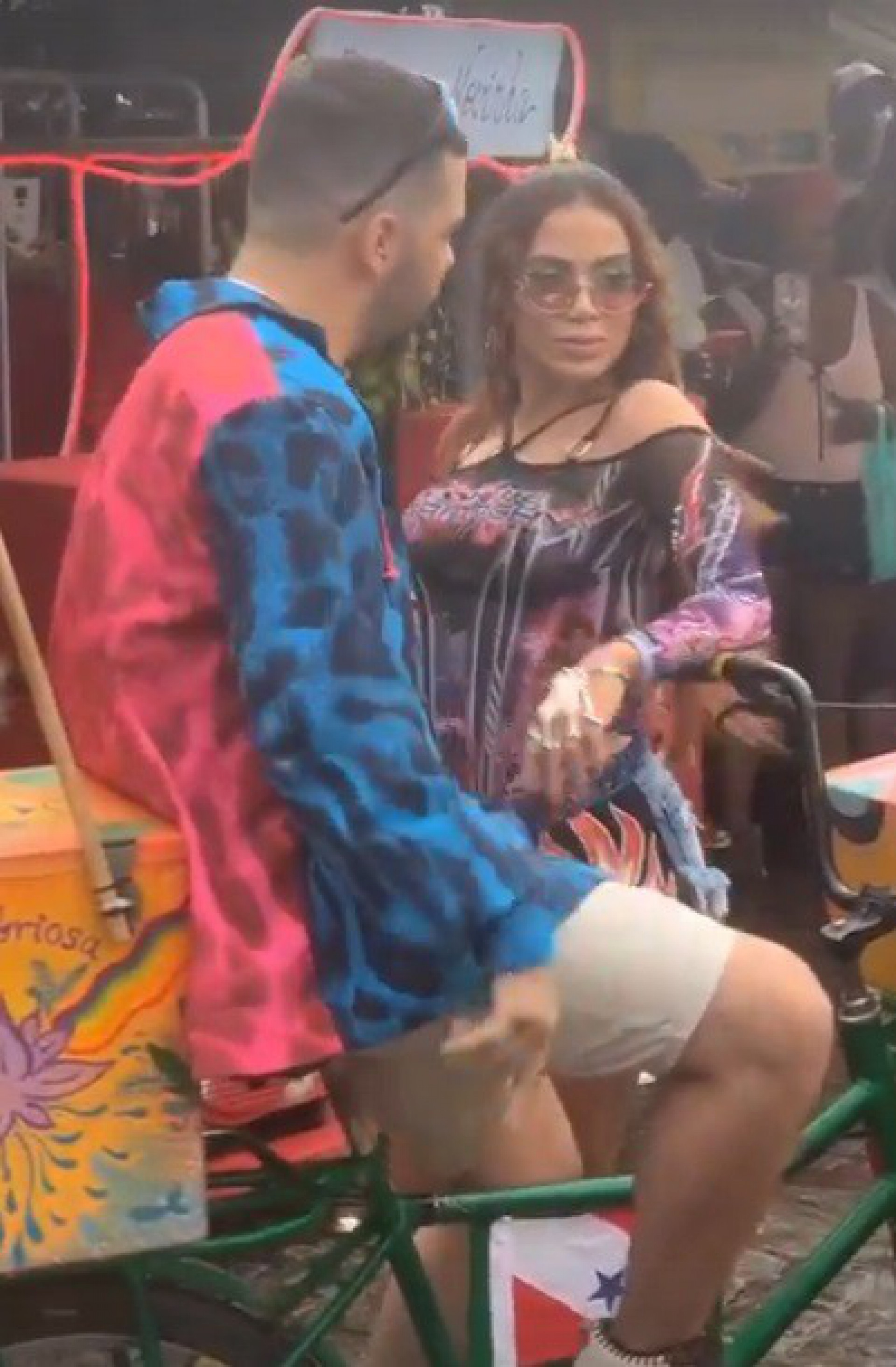 Anitta e Pedro Sampaio gravam clipe em Belém - reprodução do instagram
