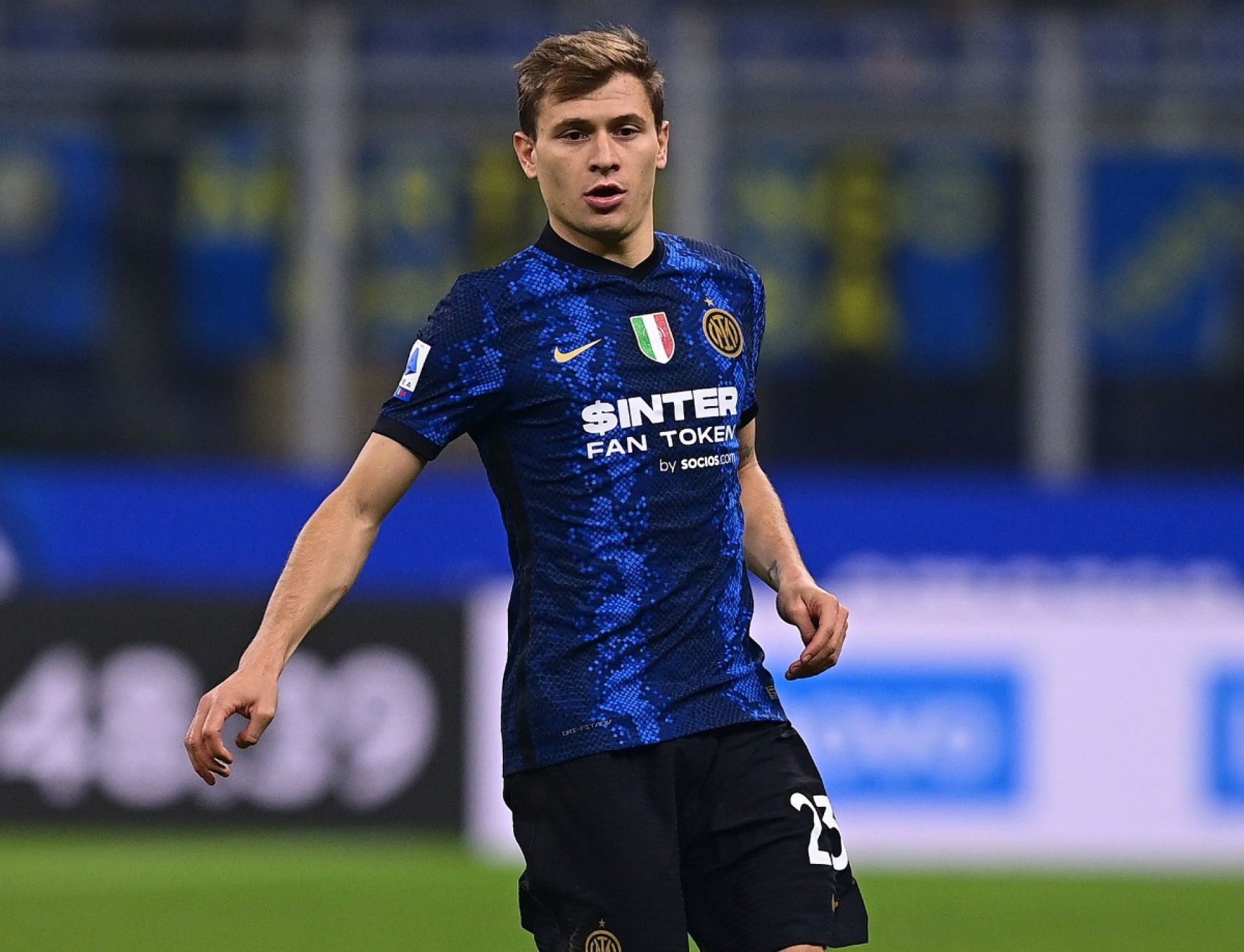 Barella em ação pela Inter de Milão - Reprodução/ Inter de Milão