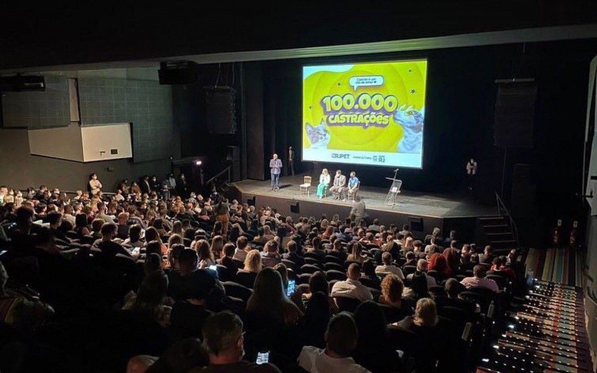 Governo do Estado lan&ccedil;a o RJPET 100 mil castra&ccedil;&otilde;es