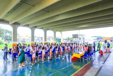 Proerd forma 220 alunos em Ciep de Belford Roxo