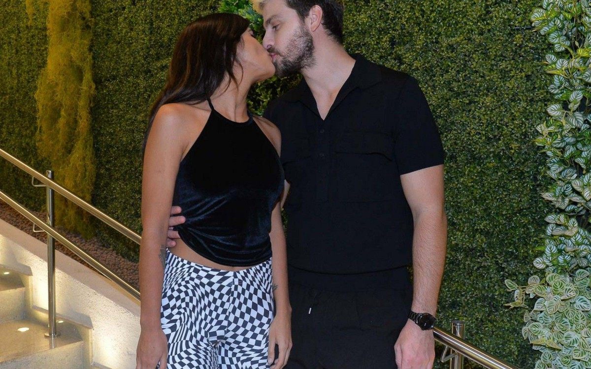 Ant&ocirc;nia Morais e o namorado, Paulo Dalagnoli