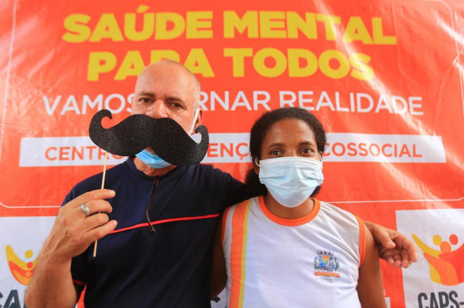 O secret&aacute;rio Christian Vieira (E) destacou a import&acirc;ncia do Novembro Azul para esclarecer sobre o perigo do c&acirc;ncer de pr&oacute;stata - Divulga&ccedil;&atilde;o