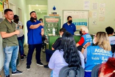 Vereadores de Nilópolis recebem reivindicações de agentes de saúde para cobrança junto à Prefeitura