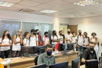 Alunos da rede municipal têm aula de Sustentabilidade com a NitTrans