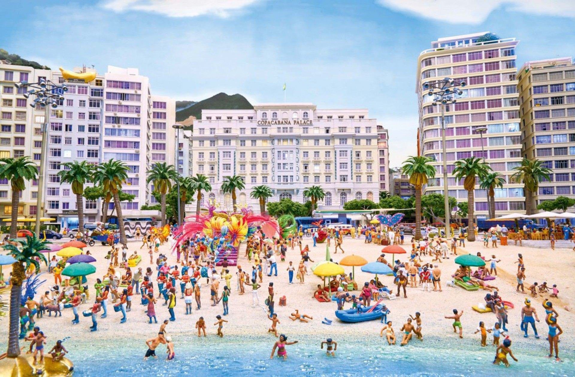 Representação de Copacabana no Miniatur Wunderland - Miniatur Wunderland