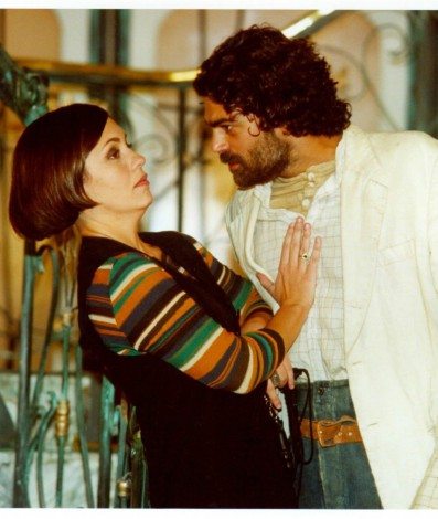 Eduardo Moscovis, Adriana Esteves (Petruchio, Catarina em 'O Cravo e a Rosa') - Globo/Divulgação