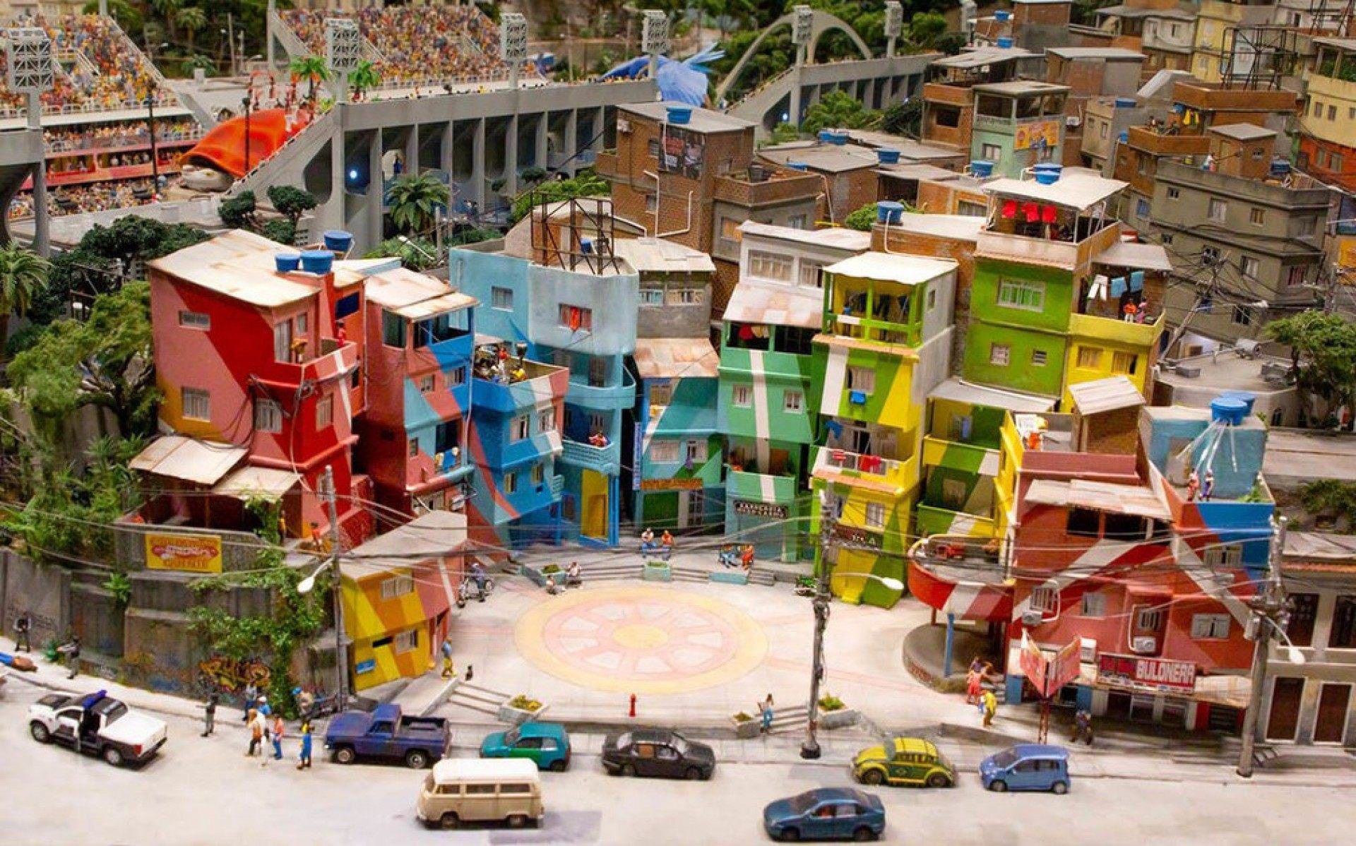 Representação das favelas cariocas no Miniatur Wunderland - Miniatur Wunderland