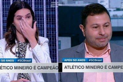 Torcedores do Atlético-MG, jornalistas da ESPN vão às lágrimas no ar com título brasileiro