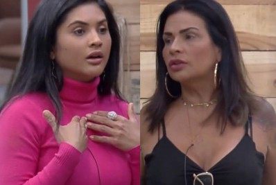 Fogo no feno! Solange Gomes e Mileide Mihaile protagonizam barraco em 'A Fazenda 13'