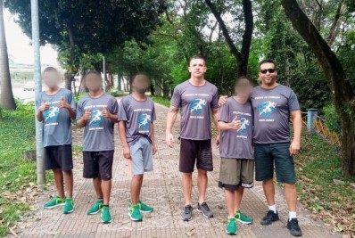 Jovens do Degase de Barra Mansa participam de competição de corrida neste domingo, dia 05