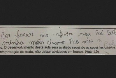 Polícia Civil prende pai de menina que pediu socorro em prova escolar