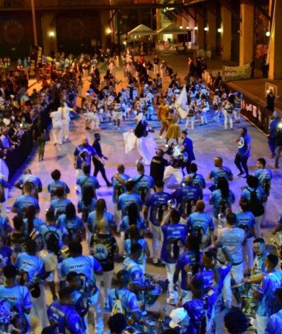 No dia 4, escolas da Série Ouro, que desfilam no Sambódromo, fizeram evento na Cidade do Samba