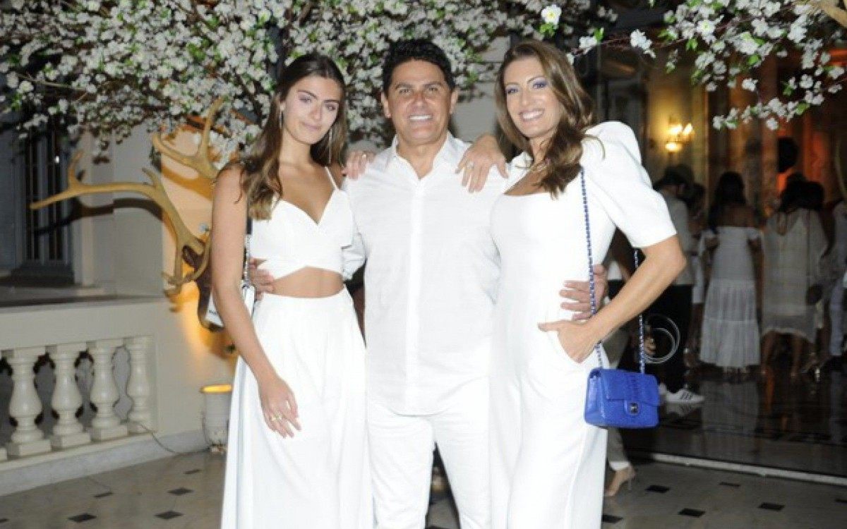 Elaine Mickely, Cesar Filho e a filha Luma